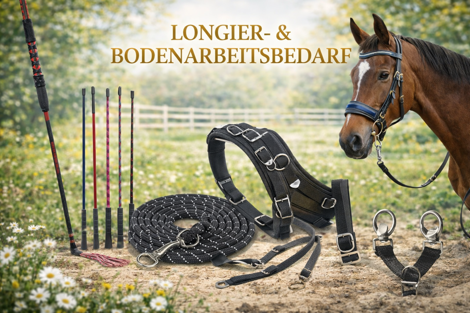 Longierbedarf & Bodenarbeit