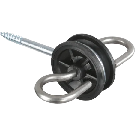 Patura Torgriffisolator Edelstahl Holzgewinde 4er Pack