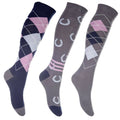 Kinderreitsocken Reitsocken Kids 3er Set Größe 30-34