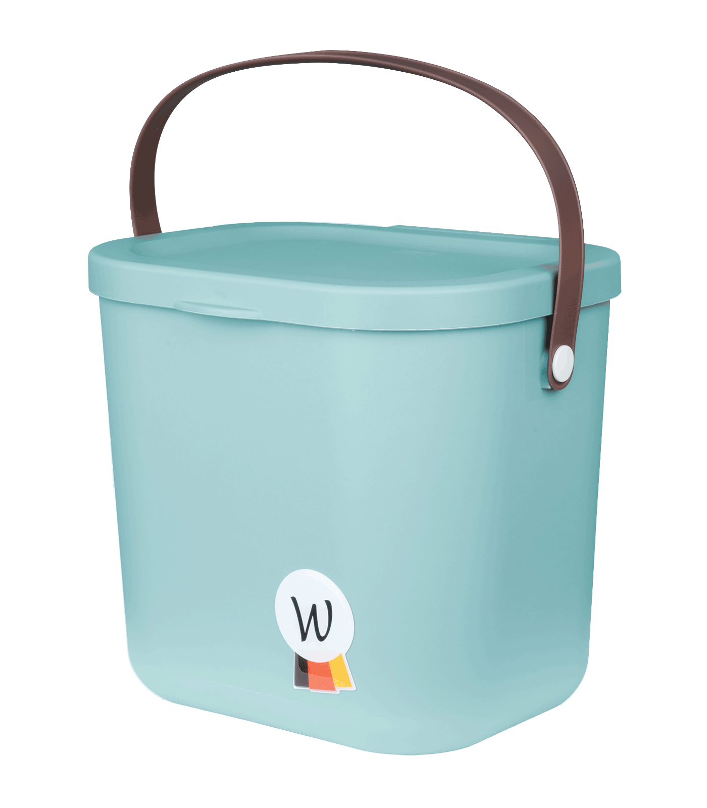 Multibag ECO mit Deckel 6 Liter , versch. Farben (Waldhausen)