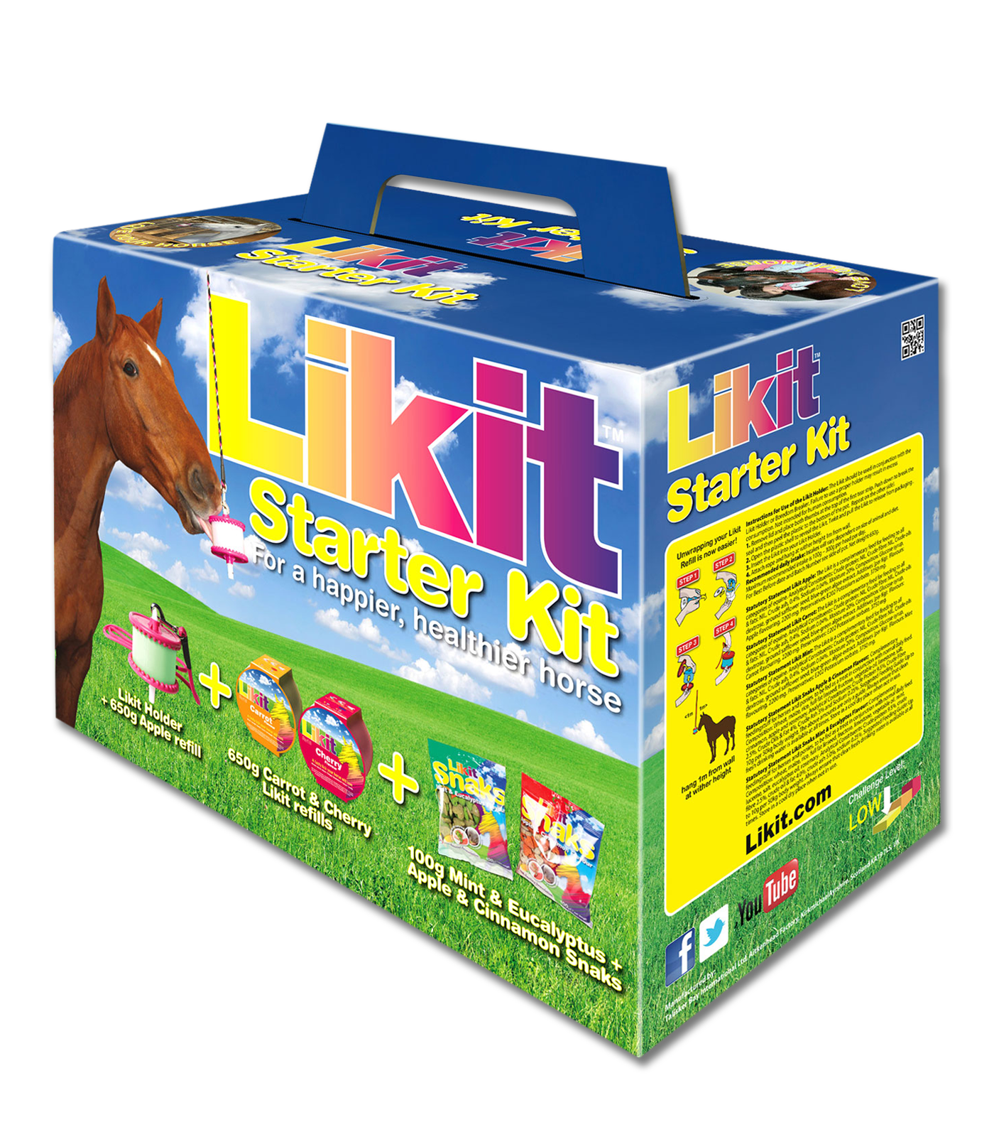 Likit Starterpackung, 6 Teile inkl Füllung