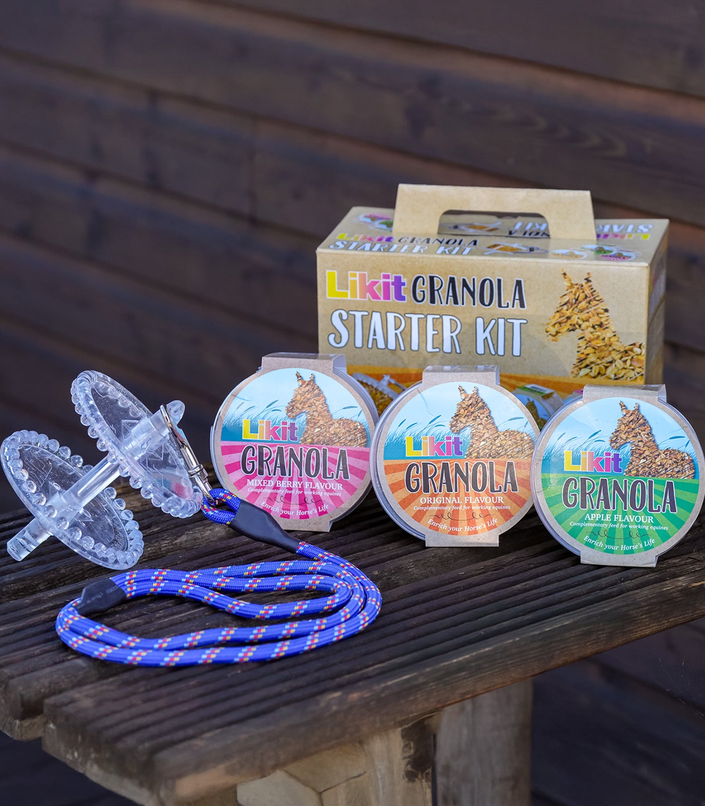 Likit Müsli Starterpackung  - Granola - Stallbeschäftigung