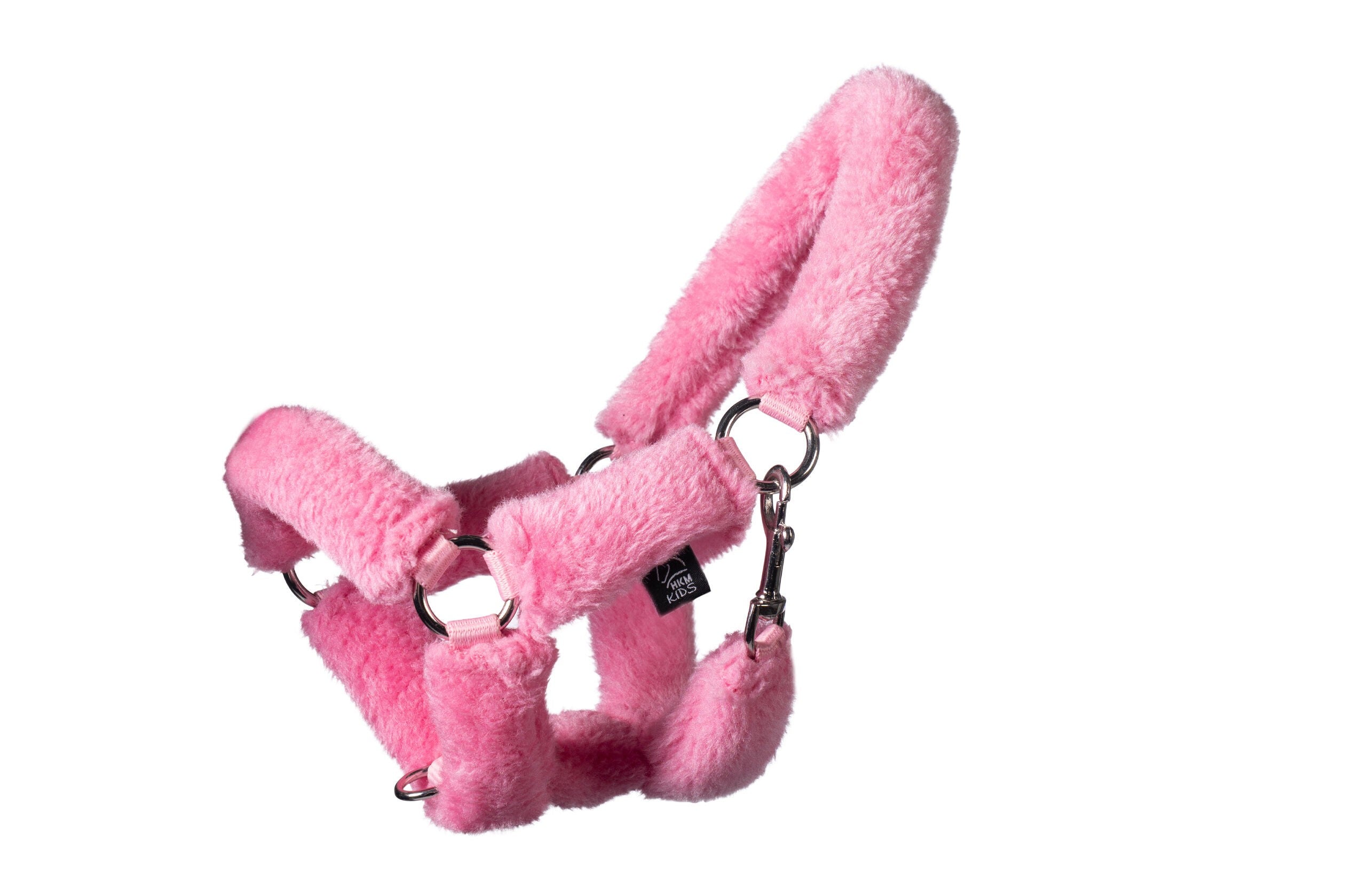 HKM Hobby Horsing Halfter mit Kunstfell