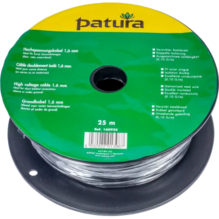 Patura Hochspannungskabel 1,6mm