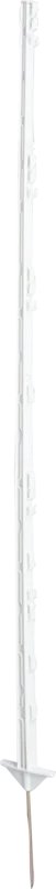 Patura Kunststoffpfahl, 1,55 m, 9 Halter, Zaunhöhe 1,30 m