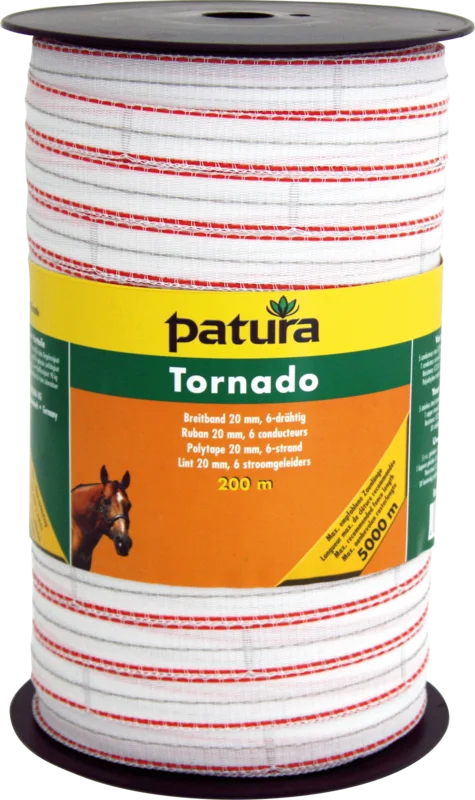 Patura Tornado Breitband 20mm Rolle á 200m