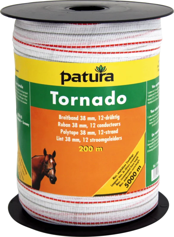 Patura Tornado Breitband 12,5mm Rolle 200m