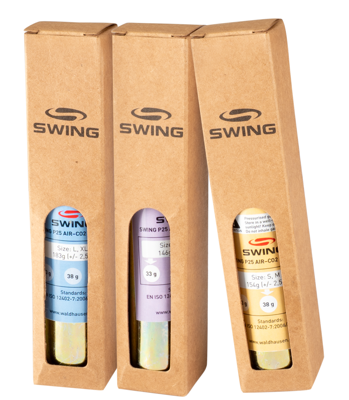 Ersatzkartusche Co2  für Swing P25 Air