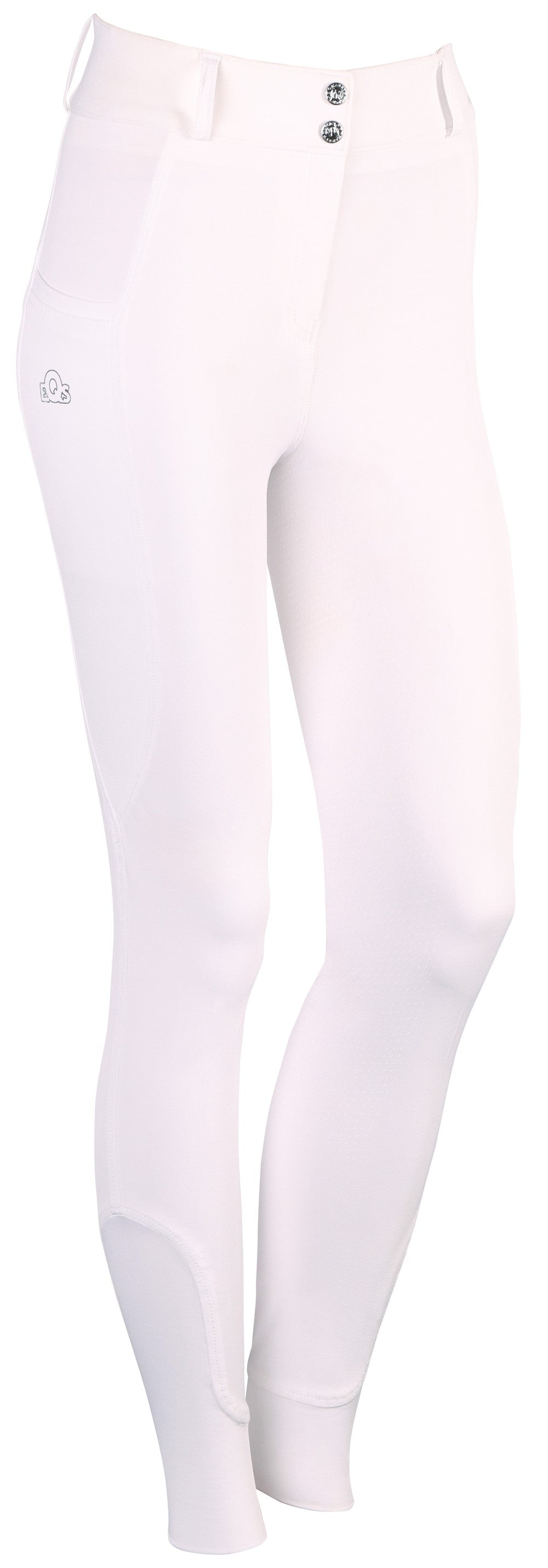 Reithose EQS Full Grip - weiss- Turnierreithose Turnier