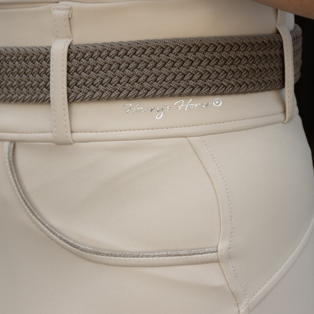 Reithose, Turnierreithose, Ivory Full Grip