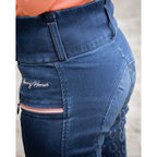 Reithose Equitights LouLou Denim Full Grip