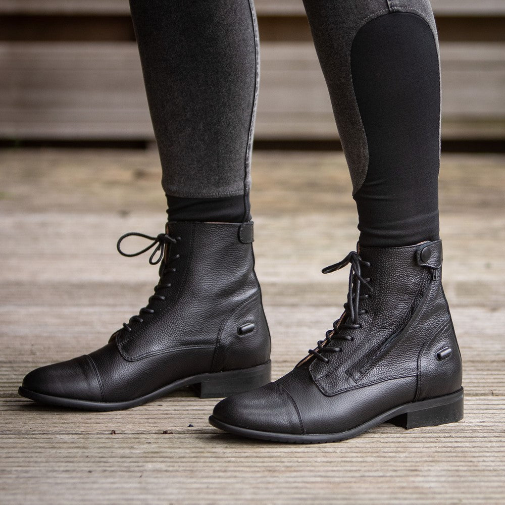 Stiefelette Schnürstiefelette, Bellisa Größe 36-43