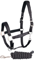 Halfterset Satin, Halfter mit Strick