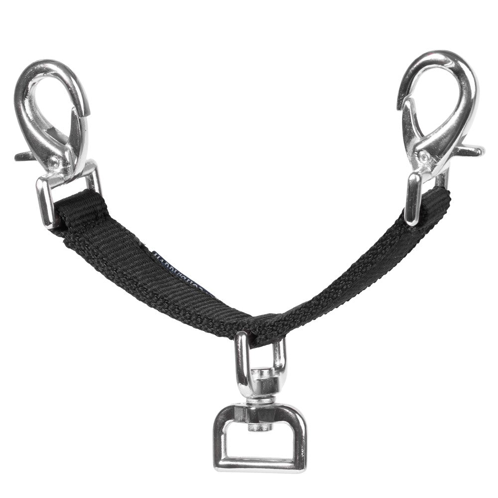 Longierbrille schlicht schwarz