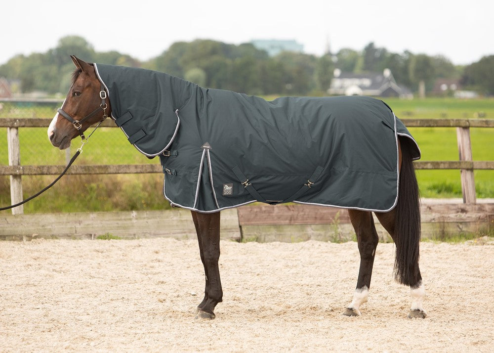 Outdoordecke Pferdedecke Thor mit Halsteil