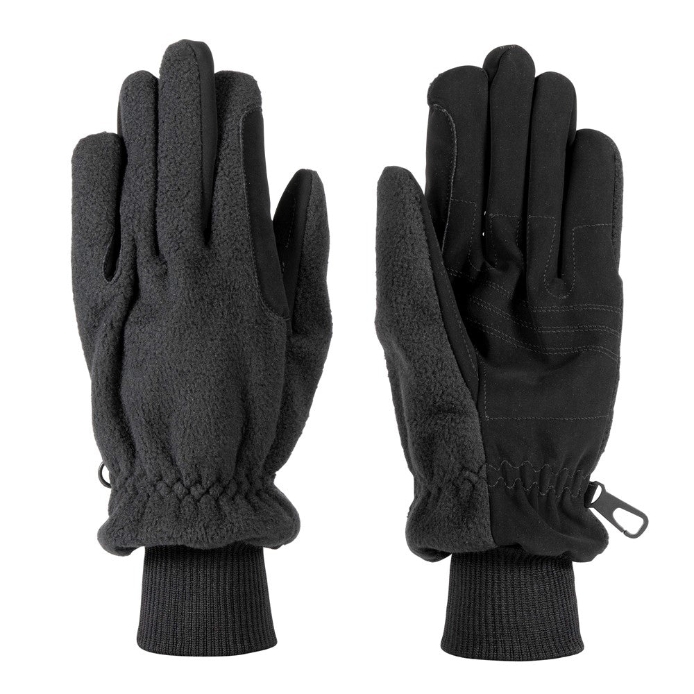 Fleece Handschuhe, wasserfest, schwarz, Handschuhe – Reitsport Donath