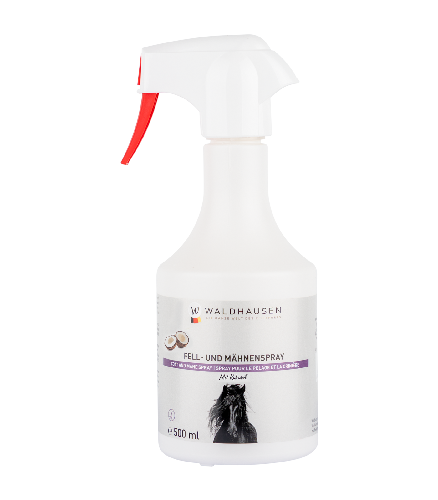 Fell- und Mähnenspray mit Kokosöl, 500 ml o 1000ml