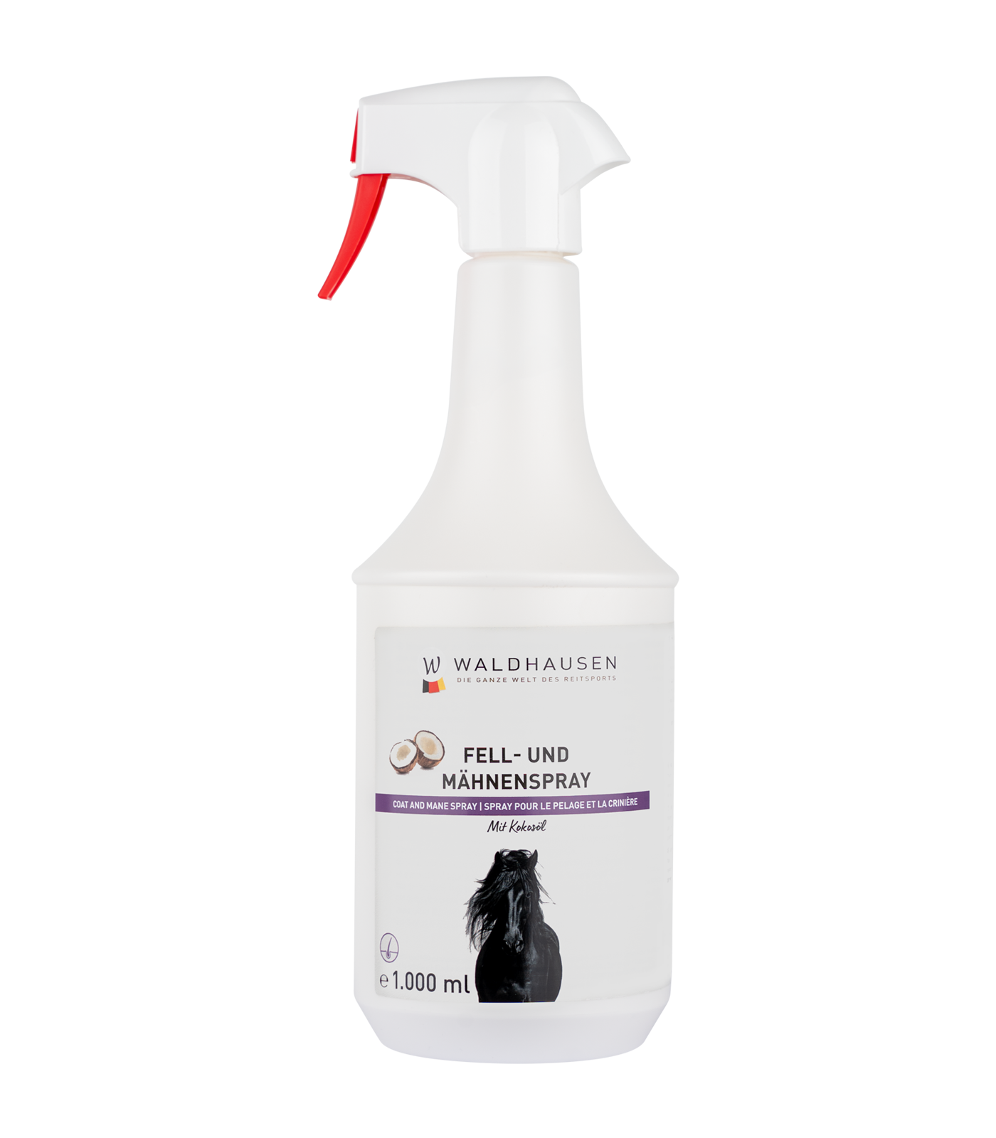 Fell- und Mähnenspray mit Kokosöl, 500 ml o 1000ml