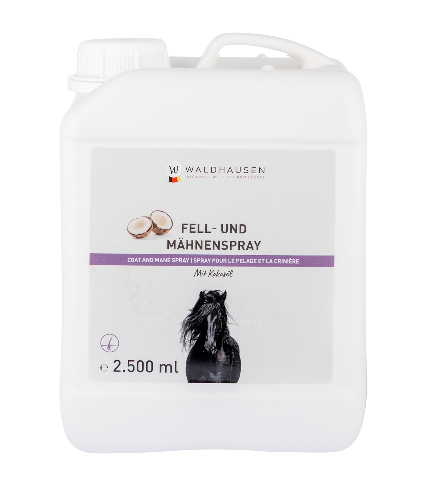 Fell & Mähnenspray mit Kokosöl 2500ml Vorratspack