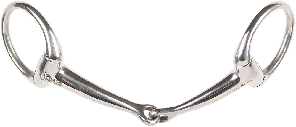 Unterlegtrense Olivenkopftrense Gebrochenes Mundstück 12mm in 12,5 Länge