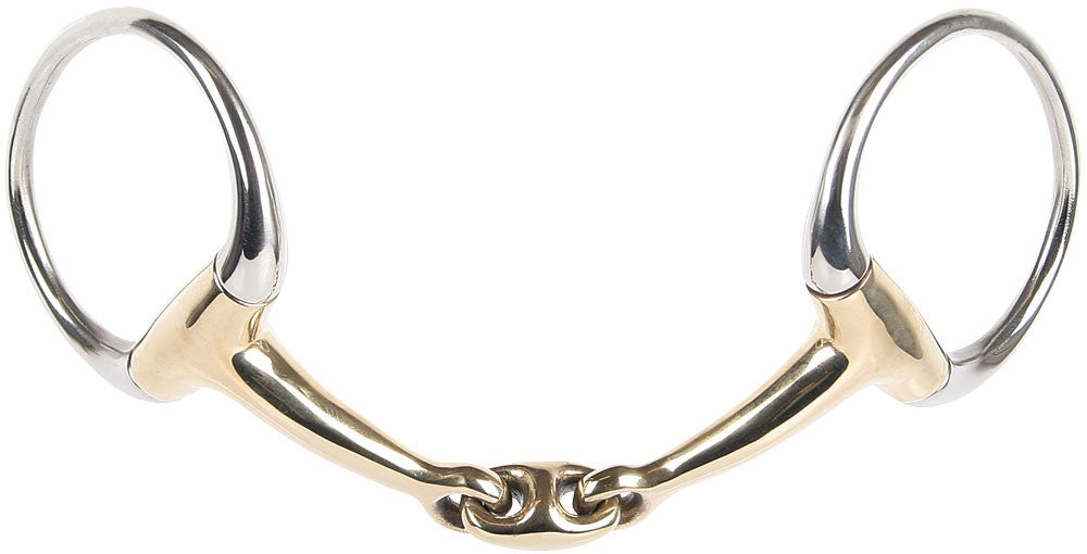 Olivenkopftrense Doppelt gebrochenens anatomisch Gold Brass