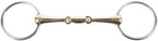 Wassertrense doppelt gebrochen Gold Brass 20mm