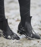 Jodhpurstiefelette Chelsea, schwarz