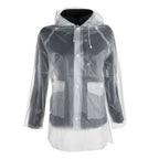 Regenjacke durchsichtig - Look bleibt erhalten