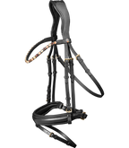 Trensenzaum X-Line Goldheart, schwedisch kombiniert