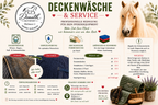 Deckenwäsche - pflege und Reinigung der Pferdedecke
