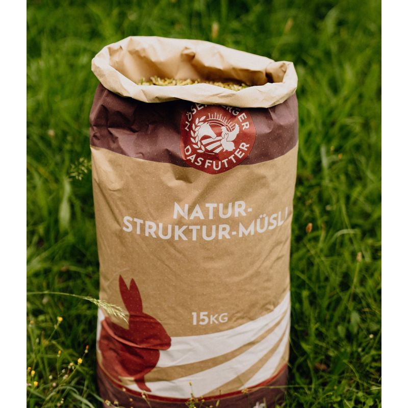 Nösenberger Kaninchen Natur-Struktur-Müsli 15kg
