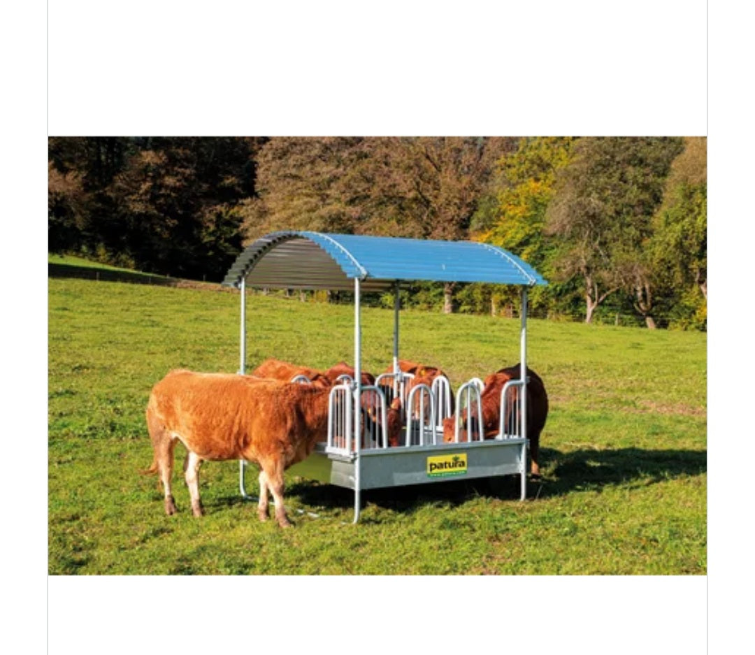 Compact-Viereckraufe, mit Sicherheits-Palisadenfressgittern, ohne Oberlenkerrohr